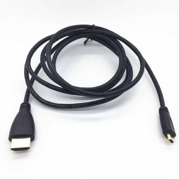 Dây cáp chuyển đổi HDMI Male sang Micro HDMI cho FUJIFILM FinePix X-T2 XT2 XP130 X-A3 XA3 XE3 X-E3 FinePix XP90 X-A20 X-