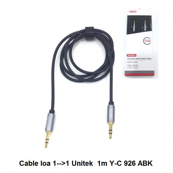 Dây loa âm thanh 2 đầu tròn 3.5 - 3.5mm to 3.5mm 0.8m - 5m