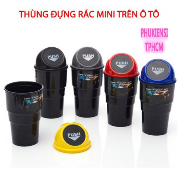 Daiso Thùng rác để trên xe ô tô